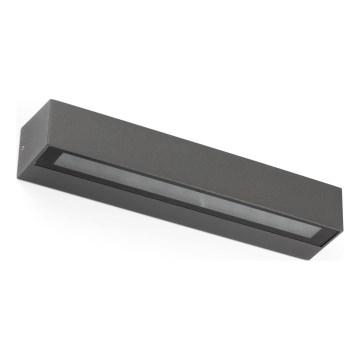 FARO 71904 - Aplica LED de exterior DORO 2xLED/10W/230V IP65 antracit