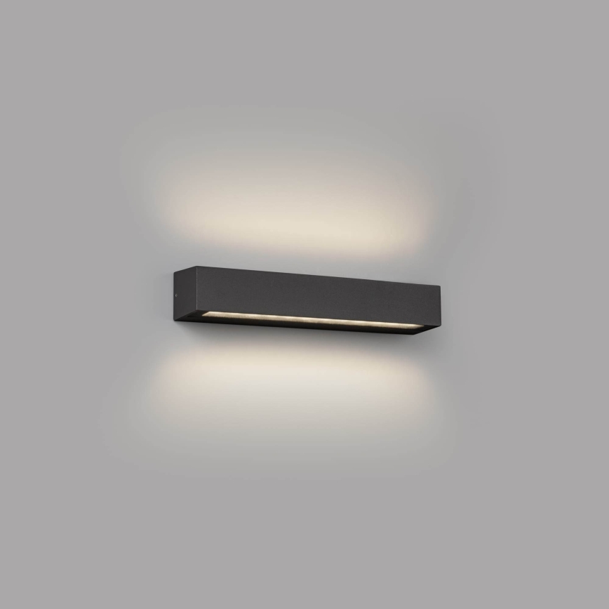 FARO 71904 - Aplica LED de exterior DORO 2xLED/10W/230V IP65 antracit