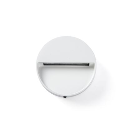 FARO 71961 - Aplică LED pentru scări DUNE LED/3W/230V 2200/2700/3200/4000K IP65 alb rotund
