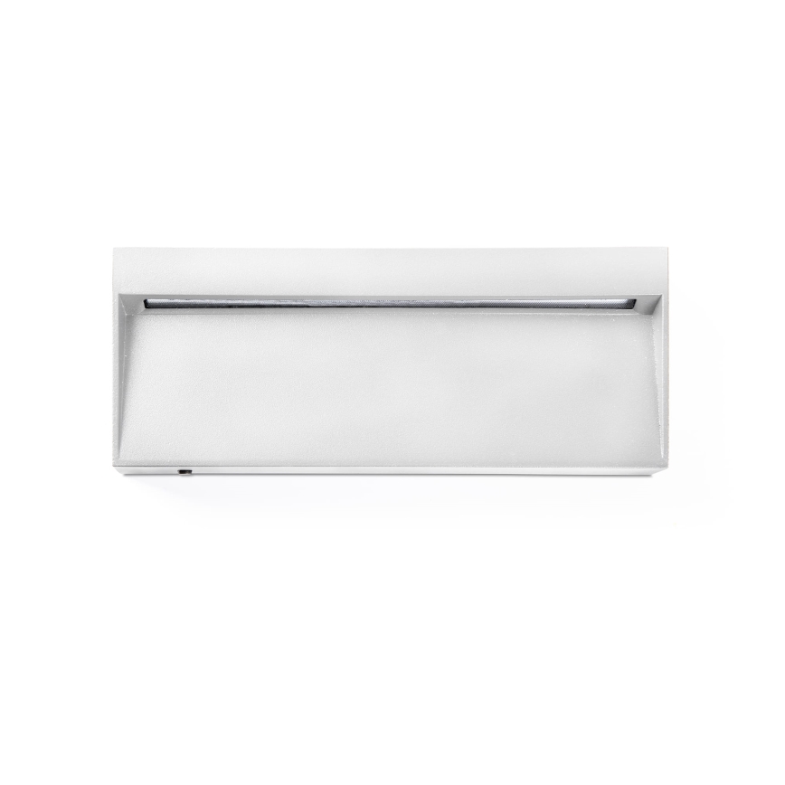 FARO 71967 - Aplica LED pentru trepte DUNE LED/6W/230V 2200/2700/3200/4000K IP65 albă, dreptunghiulară