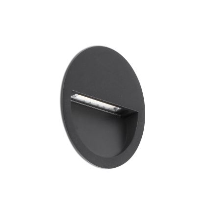 FARO 71969 - Corp de iluminat LED încastrat POMA, 3W/230V, 2200/2700/3200/4000K, IP65, antracit