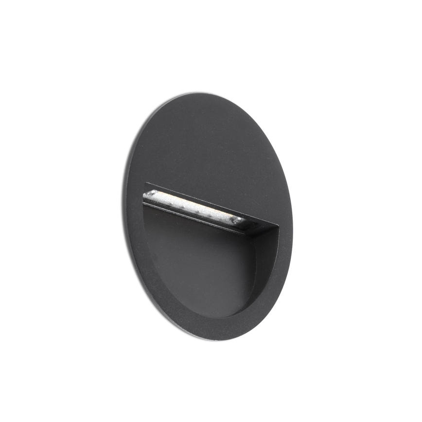 FARO 71969 - Corp de iluminat LED încastrat POMA, 3W/230V, 2200/2700/3200/4000K, IP65, antracit