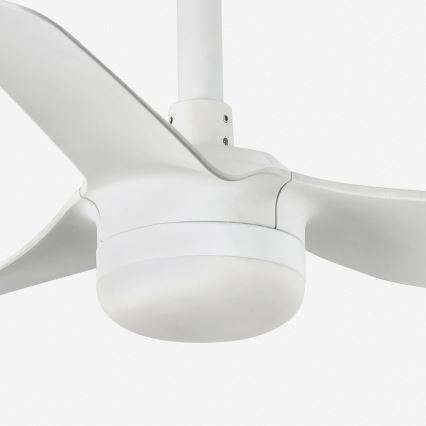 FARO 33820-1TW - Ventilator de tavan dimabil MINI PUNT S cu LED 10 W, 2700/3000/4000 K, alb, Ø 90 cm + telecomandă