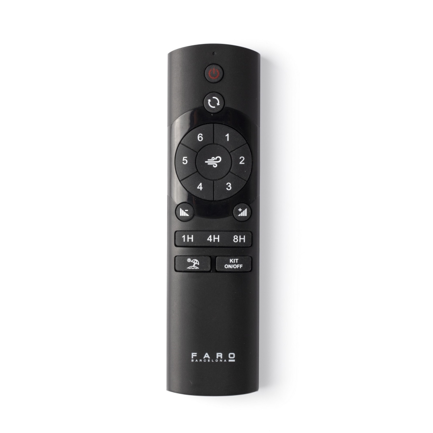 FARO 33829-1TW - Ventilator de tavan LED dimabil PUNT TUB M LED/18W/230V 2700/3000/4000K Ø 130 cm alb/maro+ telecomandă