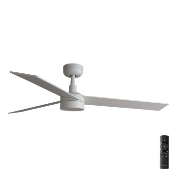 FARO RUDDER L 34297-1TW - Ventilator LED dimabil, 20 W, 230 V, 2700/3000/4000 K, Ø132 cm, cu telecomandă