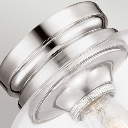 Feiss - Plafonieră HOUNSLOW 1xE27/60W/230V crom lucios