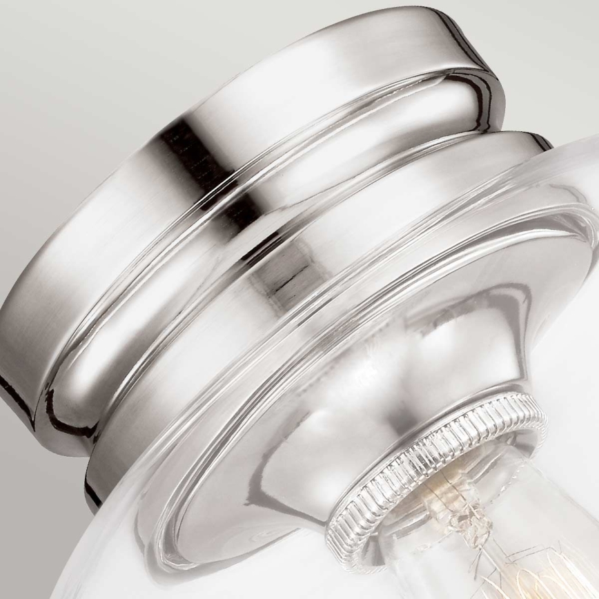 Feiss - Plafonieră HOUNSLOW 1xE27/60W/230V crom lucios