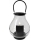 Felinar decorativ GLASSY, 25 cm, negru