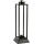 Felinar decorativ HALL, 39,5 cm, negru