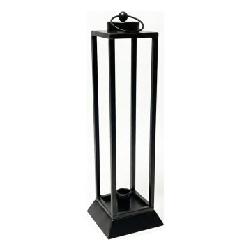 Felinar decorativ HALL, 45,5 cm, negru