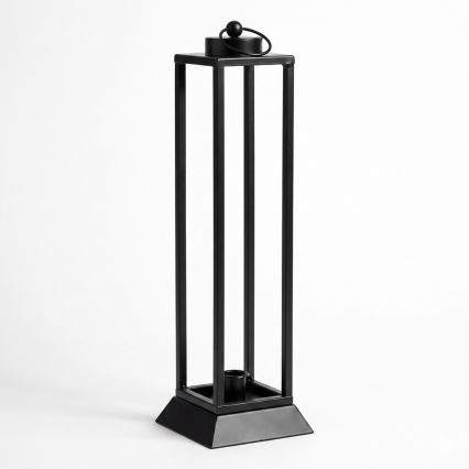 Felinar decorativ HALL, 45,5 cm, negru