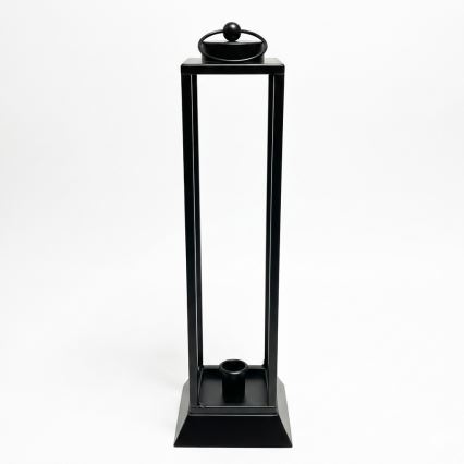 Felinar decorativ HALL, 45,5 cm, negru