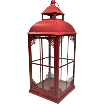 Felinar decorativ REDY 56 cm, roșu