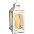 Felinar decorativ ROSEHILL, 40 cm, alb