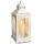 Felinar decorativ ROSEHILL, 40 cm, alb