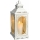 Felinar decorativ ROSEHILL, 54,5 cm, alb