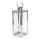 Felinar decorativ TOWER, 38 cm, crom lucios