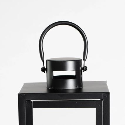 Felinar decorativ TOWER, 38 cm, negru