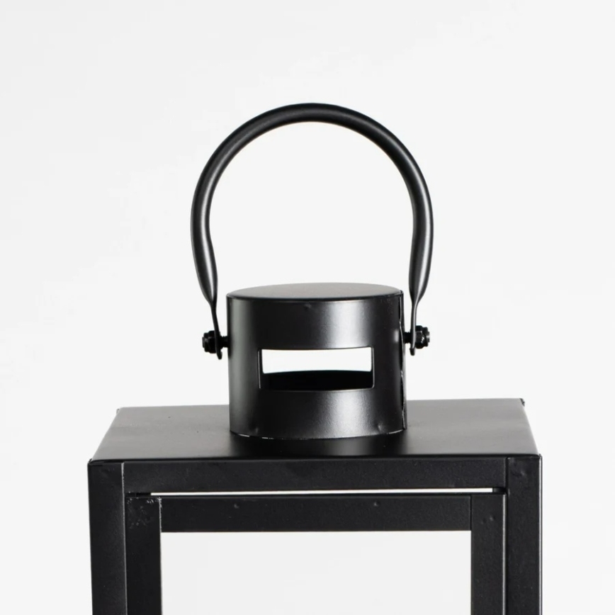 Felinar decorativ TOWER, 38 cm, negru