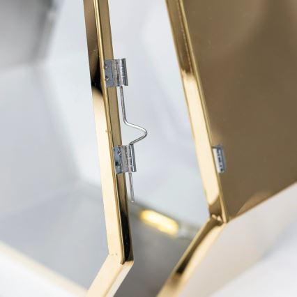 Felinar decorativ TOWER, 43 cm, auriu