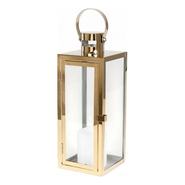 Felinar decorativ TOWER, 49 cm, auriu