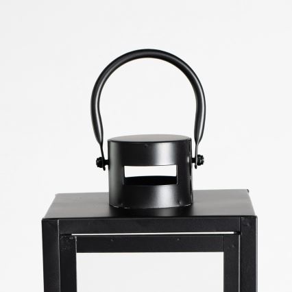 Felinar decorativ TOWER, 49 cm, negru