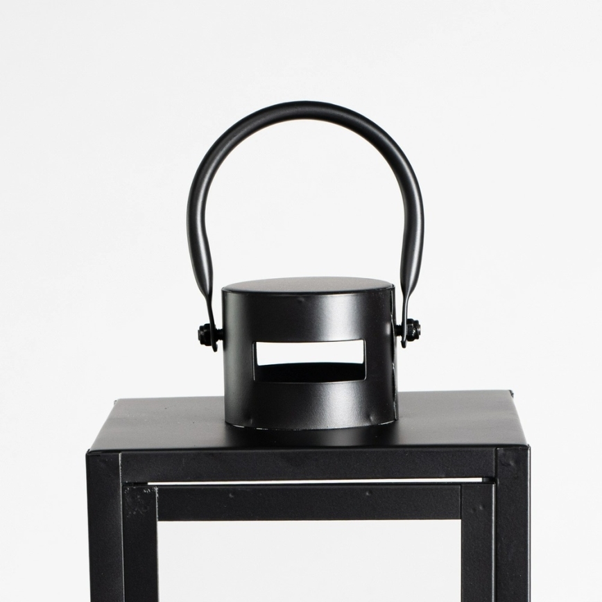 Felinar decorativ TOWER, 49 cm, negru