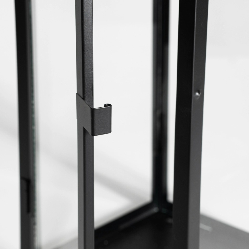 Felinar decorativ TOWER, 49 cm, negru