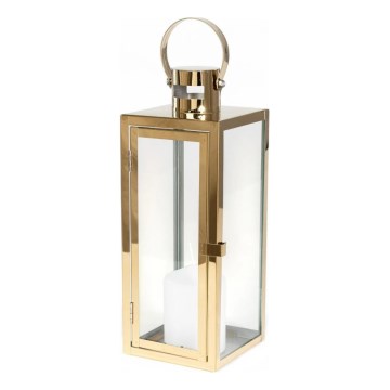 Felinar decorativ TOWER, 63 cm, auriu