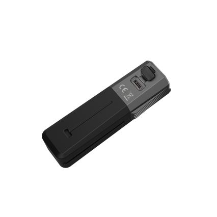 Fenix BC22R - Lampă LED reîncărcabilă pentru bicicletă, cu reglare a intensității luminoase, LED/USB, 3400 mAh, IP66, 1400 lm, autonomie 41 h, negru