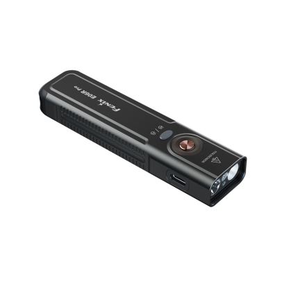Fenix E06R PRO EUBLC - Lanternă LED reîncărcabilă reglabilă, LED/USB, 1650 mAh, IP66, 1600 lm, 111 h, neagră