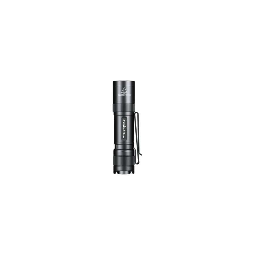 Fenix E12V30 - Lanternă LED reîncărcabilă, reglabilă, 1xAA, 2000 mAh, IP68, 200 lm, 100 h, negru