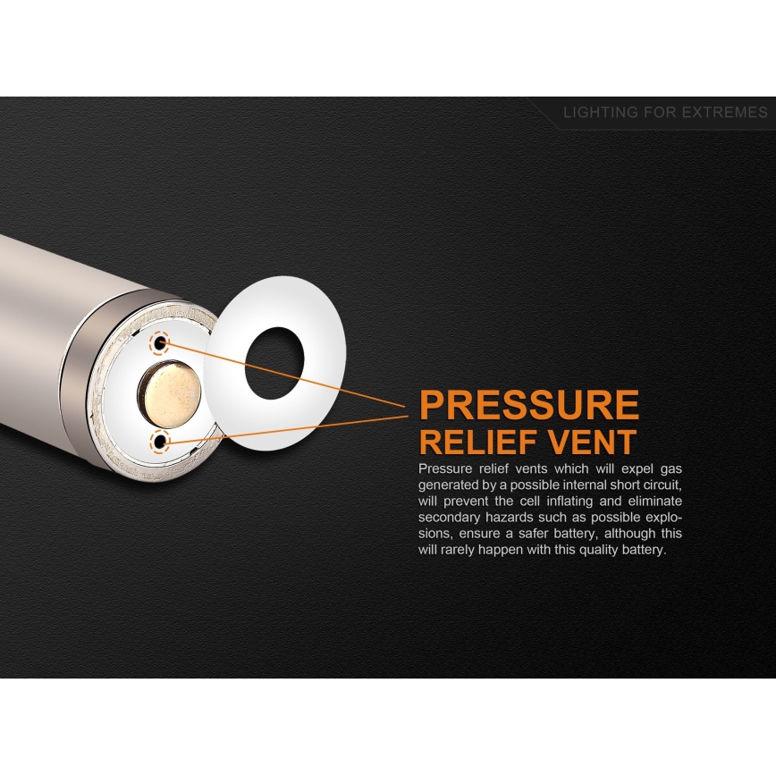 Fenix FERCR123ALIIONUP – baterie reîncărcabilă USB, 3,6 V, 700 mAh, 1 buc.