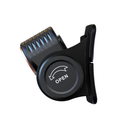 Fenix HM55RABL - Lampă frontală reîncărcabilă LED, reglabilă, USB/1xCR123A 1600 mAh IP68 1200 lm 141,2 h negru