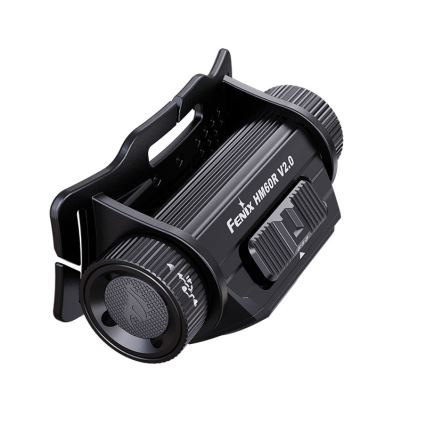 Fenix HM60RV20 - lanternă frontală LED reîncărcabilă, cu reglare a intensității, cu încărcare USB, 4000 mAh, IP68, 1600 lm, 292 ore, portocalie