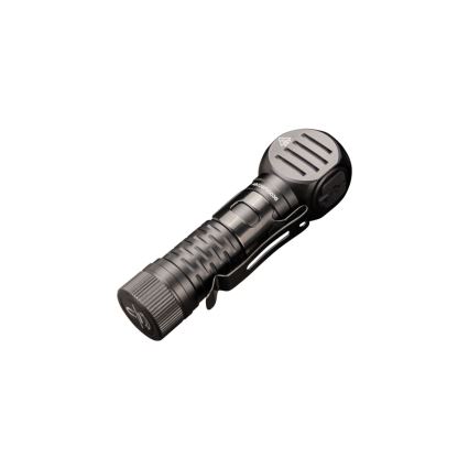 Fenix HM61RV30 - Lanternă frontală reîncărcabilă cu LED, reglabilă, LED/USB/1xCR123A, 4000 mAh, IP68, 1800 lm, 400 h, neagră