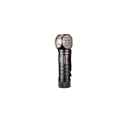 Fenix HM61RV30 - Lanternă frontală reîncărcabilă cu LED, reglabilă, LED/USB/1xCR123A, 4000 mAh, IP68, 1800 lm, 400 h, neagră