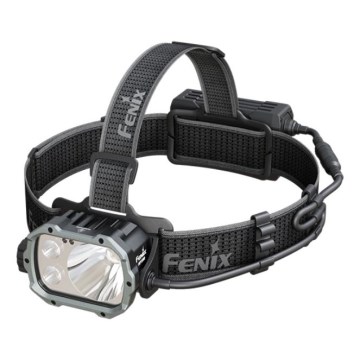 Fenix HP35R - Lanternă frontală LED reîncărcabilă, cu reglare a intensității, LED/USB, 5000 mAh, IP66, 4000 lm, 500 h, neagră