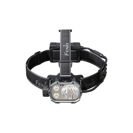Fenix HP35R - Lanternă frontală LED reîncărcabilă, cu reglare a intensității, LED/USB, 5000 mAh, IP66, 4000 lm, 500 h, neagră