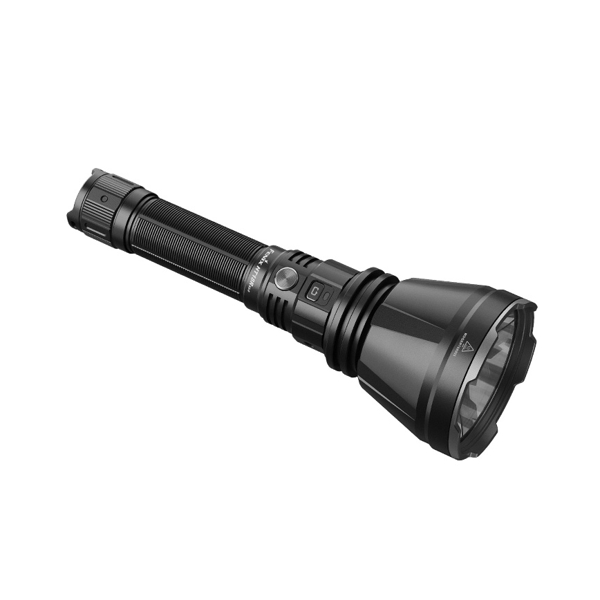 Fenix HT18RV20 - Lanternă LED reîncărcabilă, cu reglare a intensității, încărcare USB, 6000 mAh, IP68, 3700 lm, 87 h, neagră