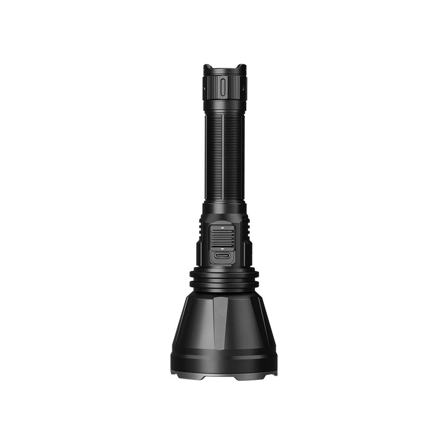 Fenix HT18RV20 - Lanternă LED reîncărcabilă, cu reglare a intensității, încărcare USB, 6000 mAh, IP68, 3700 lm, 87 h, neagră