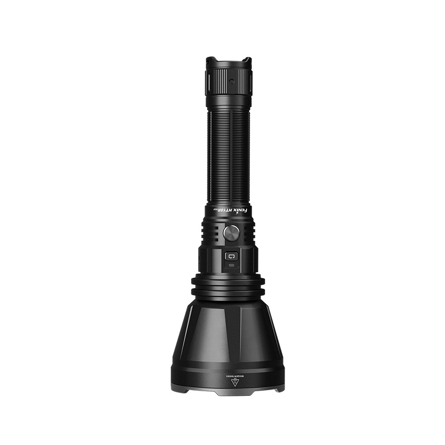 Fenix HT18RV20 - Lanternă LED reîncărcabilă, cu reglare a intensității, încărcare USB, 6000 mAh, IP68, 3700 lm, 87 h, neagră