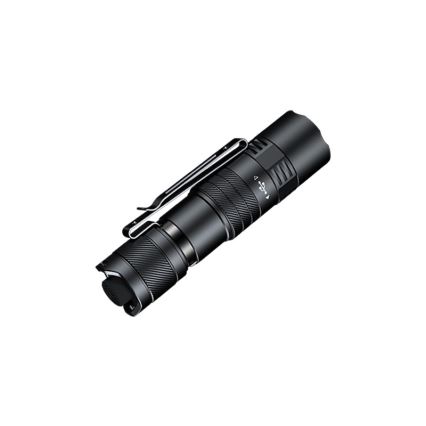 Fenix PD26RACE - Lanternă LED reîncărcabilă cu reglaj al intensității, USB, 1600 mAh, IP68, 1300 lm, 556 h, negru