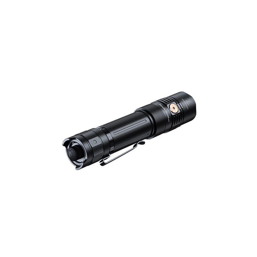Fenix PD36RACE - lanternă LED reîncărcabilă cu reglare a luminozității, LED/USB, 5000 mAh, IP68, 3000 lm, 63,45 h, negru