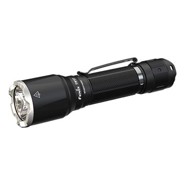 Fenix TK17BLK - Lanternă LED reîncărcabilă cu intensitate reglabilă, încărcare USB, 6000 mAh, IP68, 3600 lm, 60 h, negru