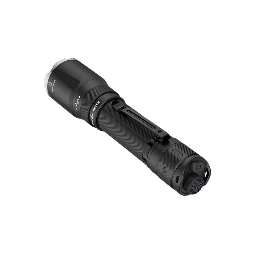 Fenix TK21RBLK - Lanternă LED reîncărcabilă, reglabilă, LED/USB, 6000 mAh, IP68, 3600 lm, 72,5 ore, negru