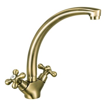 FERRO - Baterie pentru chiuvetă ANTICA RETRO, bronz