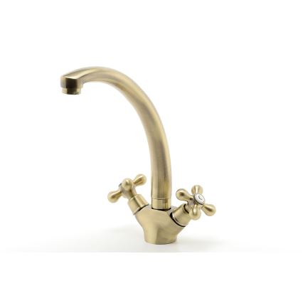 FERRO - Baterie pentru chiuvetă ANTICA RETRO, bronz