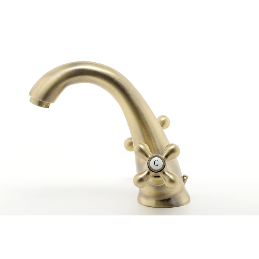 FERRO - Baterie pentru lavoar ANTICA bronz