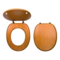 FERRO - Capac WC din MDF, decor nuc